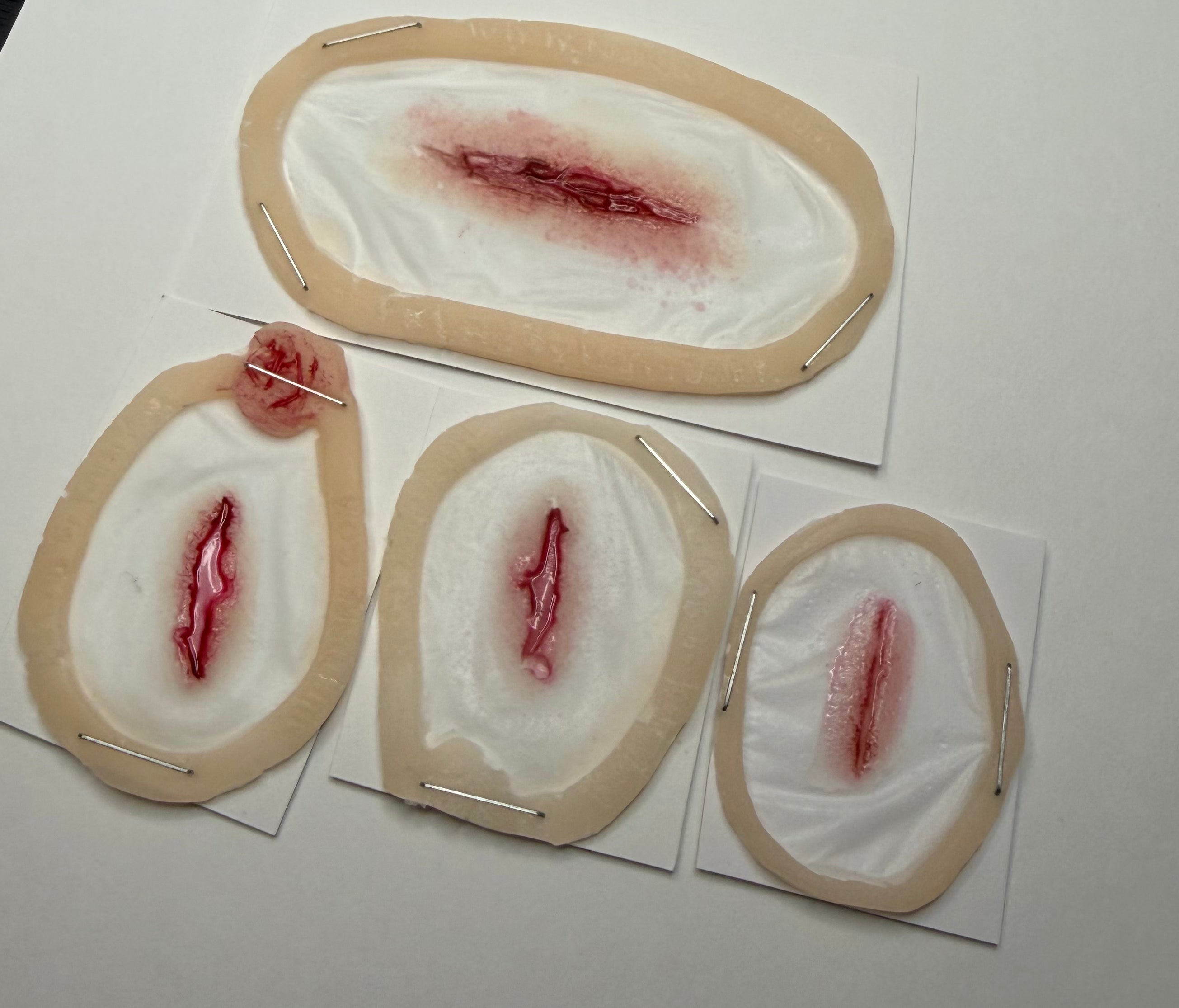 Professional Encapsulated Silicone Prosthetic Set #2(Smooth-On Premium)