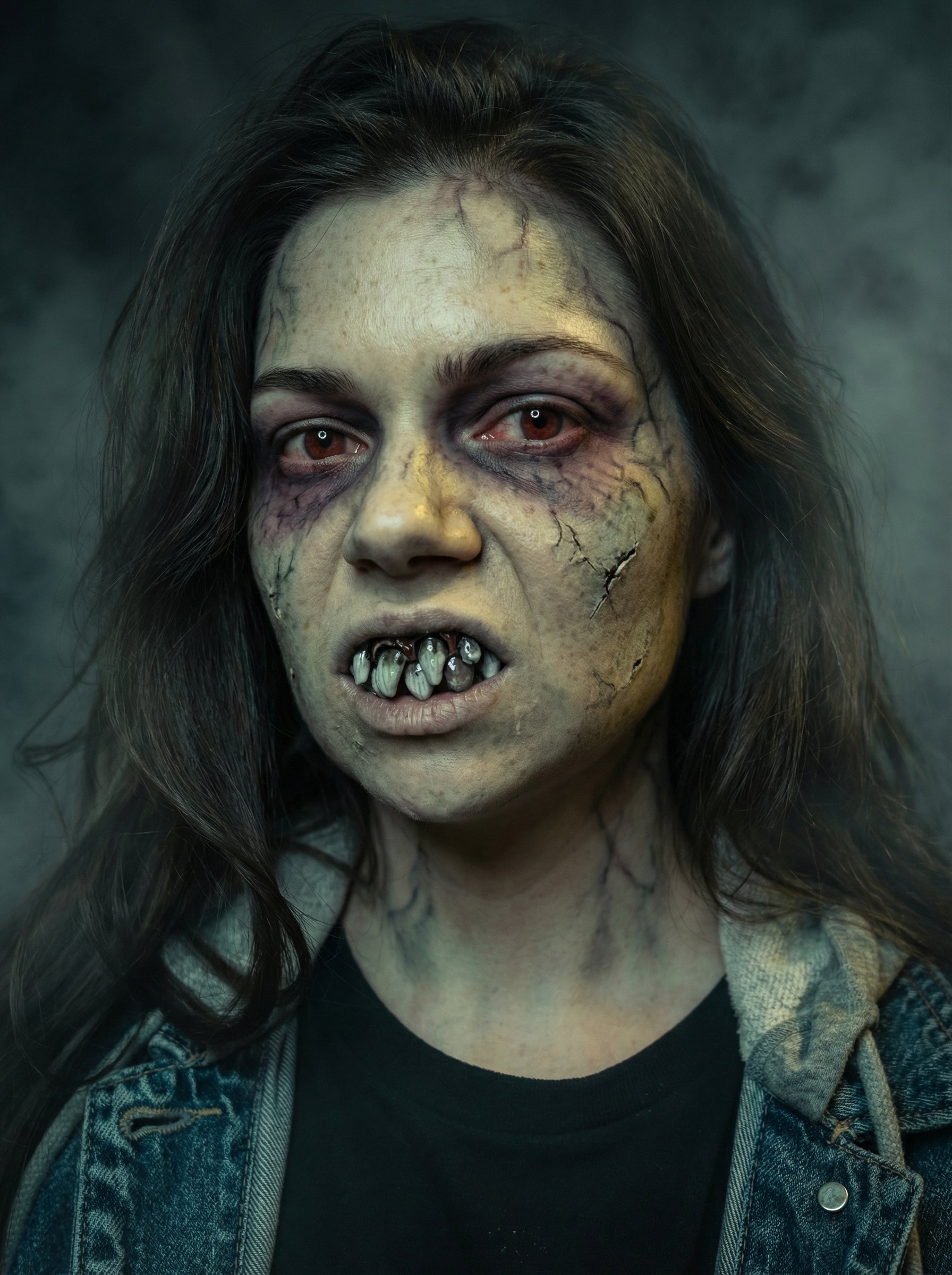 Hyper-Realistic Monster Teeth FX Prosthetic