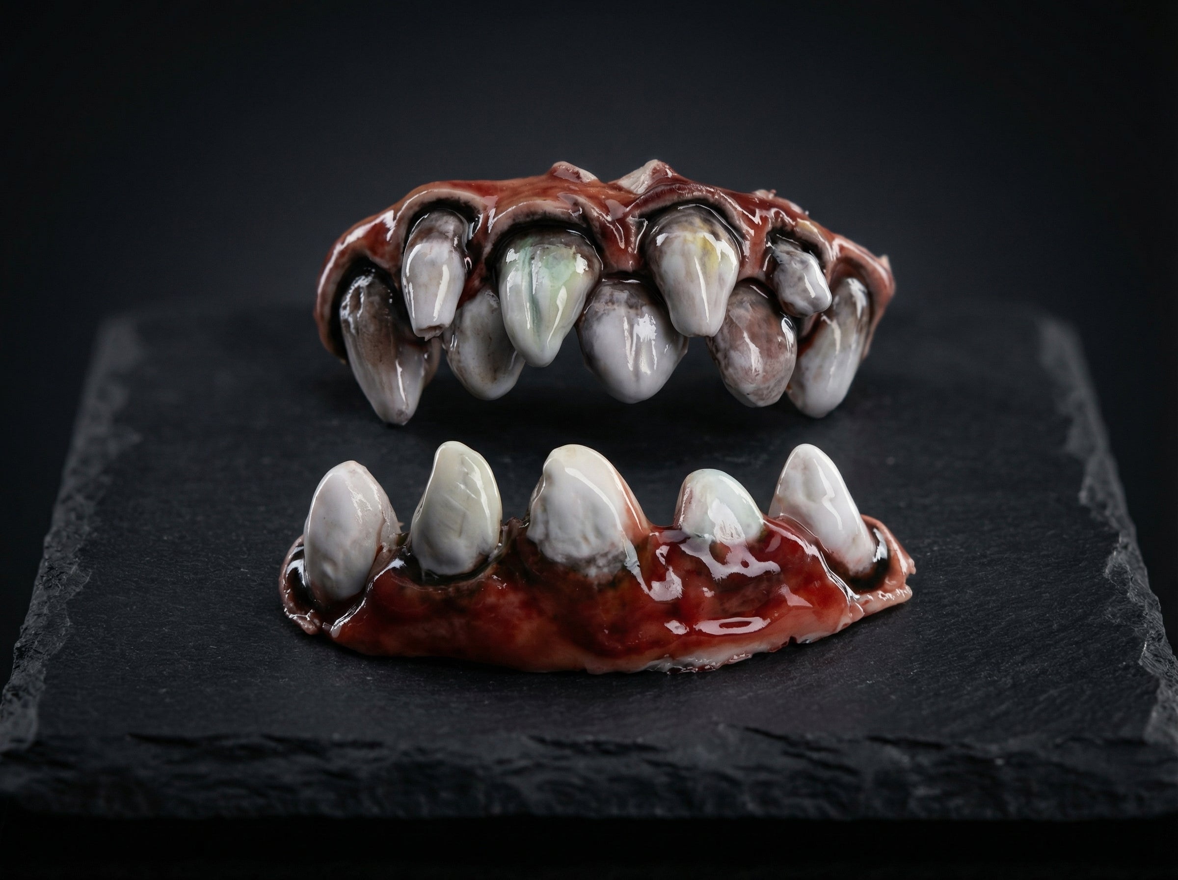 Hyper-Realistic Monster Teeth FX Prosthetic