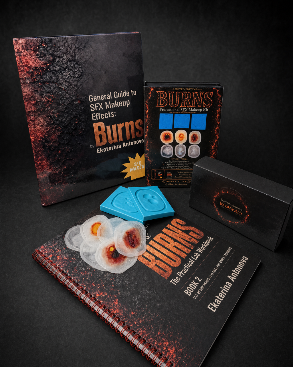BURNS Ultimate Professional SFX Makeup Kit – Limited Edition Box Set