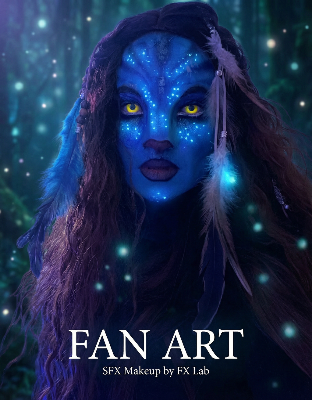 Alien Style Nose & Forehead Prosthetic