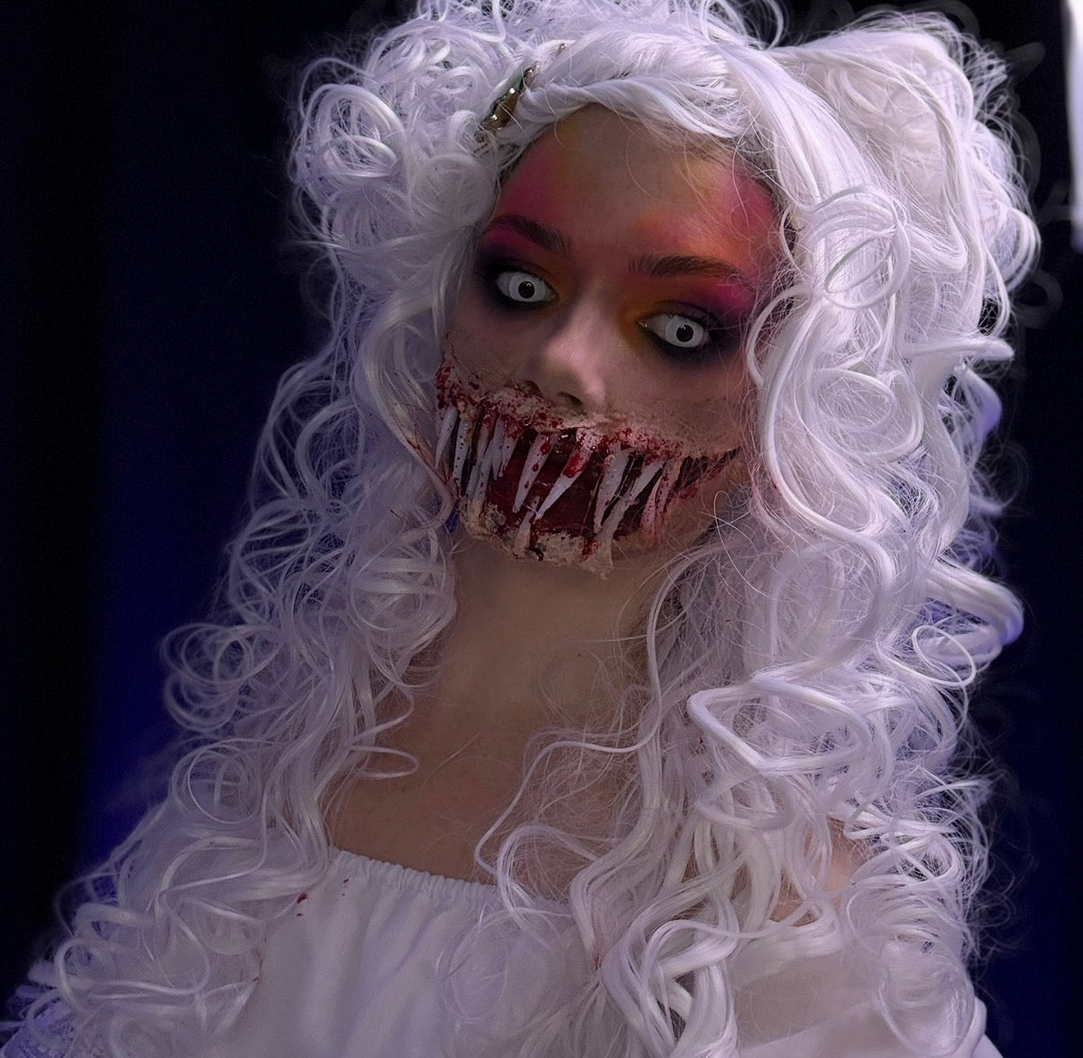 Hand-Crafted Horror FX Monster Jaw Prosthetic