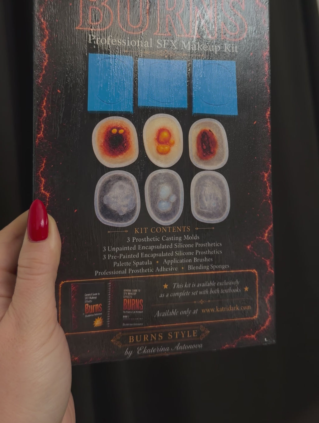 BURNS Ultimate Professional SFX Makeup Kit – Limited Edition Box Set