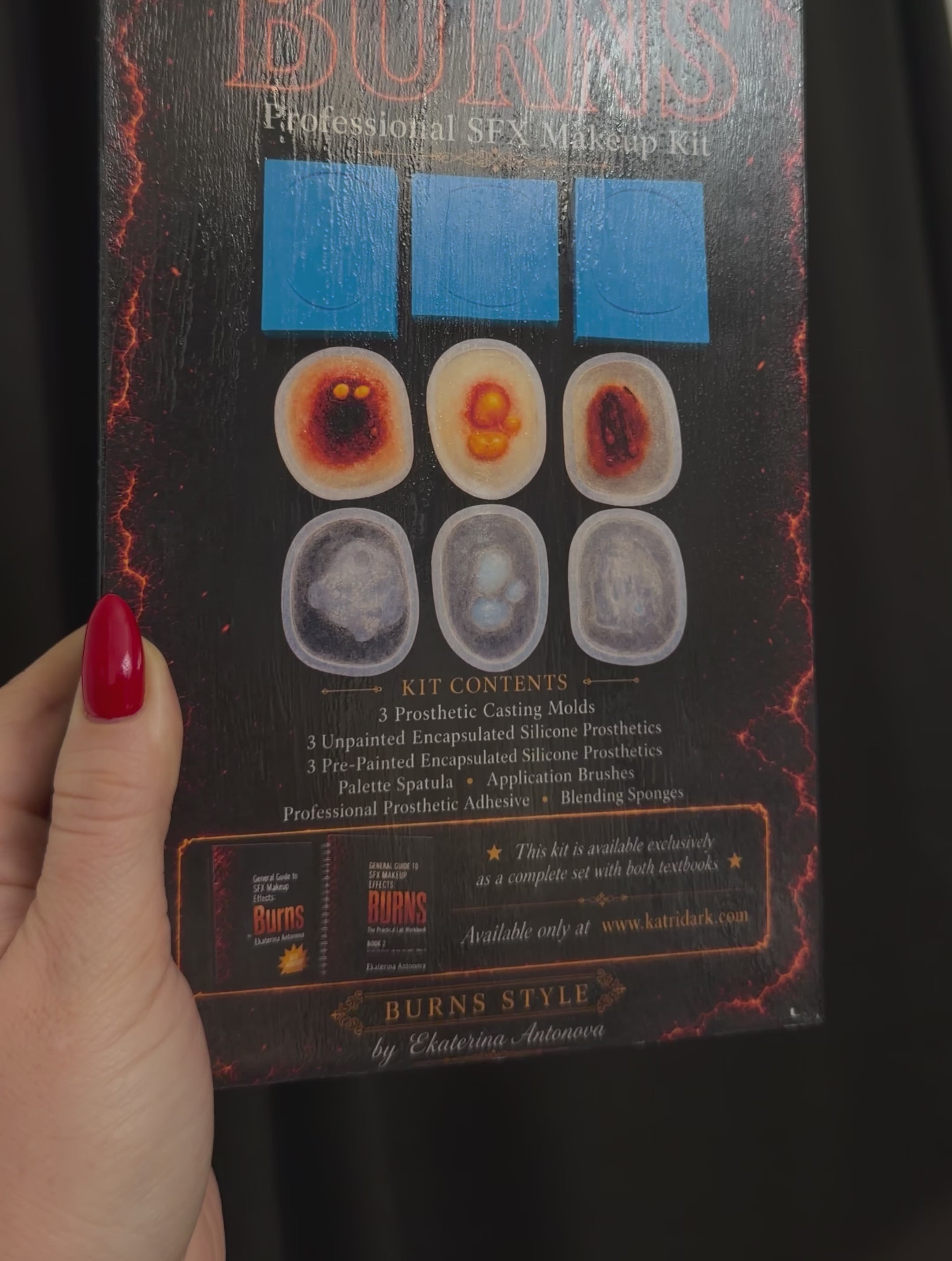 BURNS Ultimate Professional SFX Makeup Kit – Limited Edition Box Set